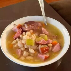 White Beans and Ham Hock Soup
