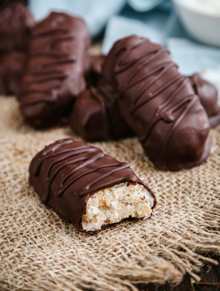 Low Carb Bounty Bars (Keto Coconut Bars)