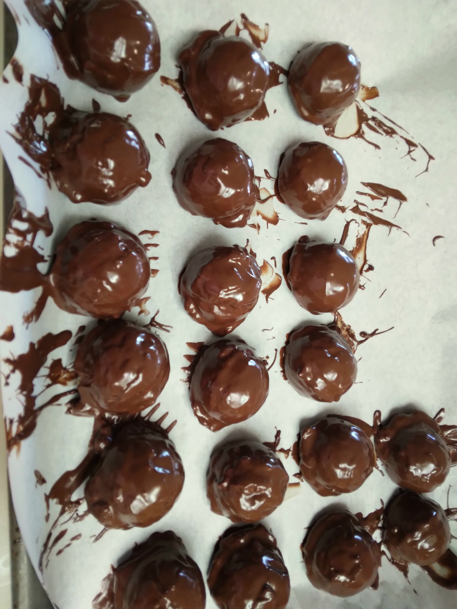 Chocolate Covered Peanut Butter Balls Recipe