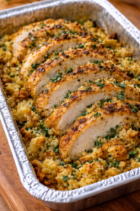 Chicken and Stuffing Bake