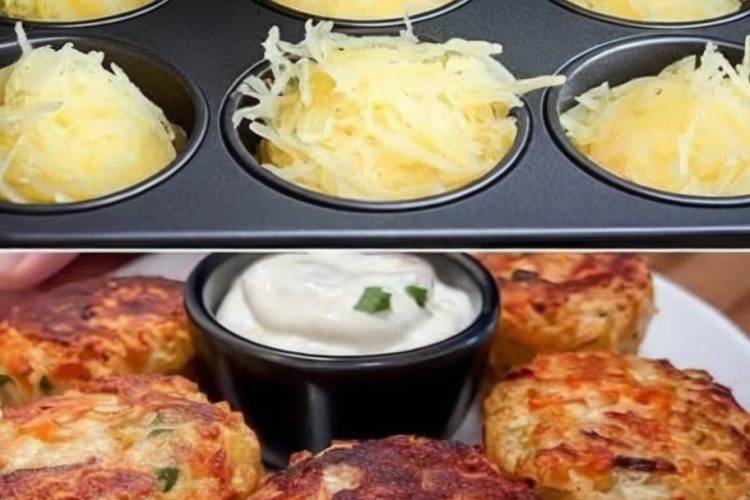 Cheesy Mashed Potato Muffins with Eggs – The Cozy Breakfast That Uses Up Leftovers