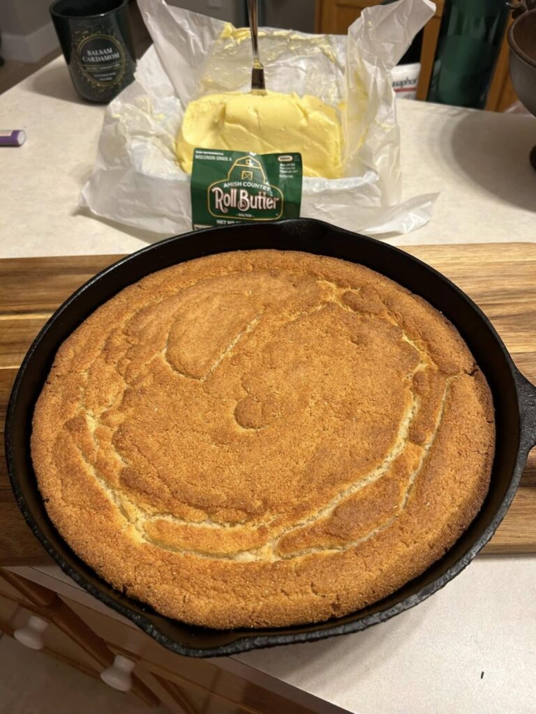 Southern Buttermilk Cornbread in a Cast Iron Skillet – The Way It’s Always Been Made