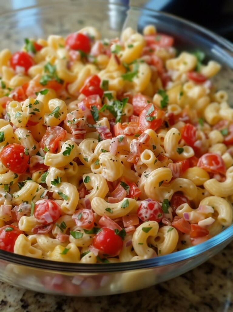 Amish Macaroni Salad: A Simple, Savory Delight