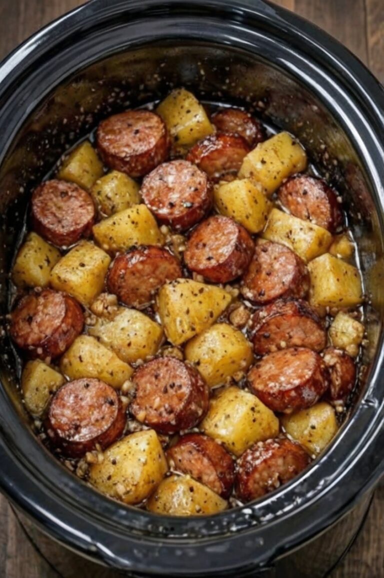 Crockpot Sausage & Potatoes