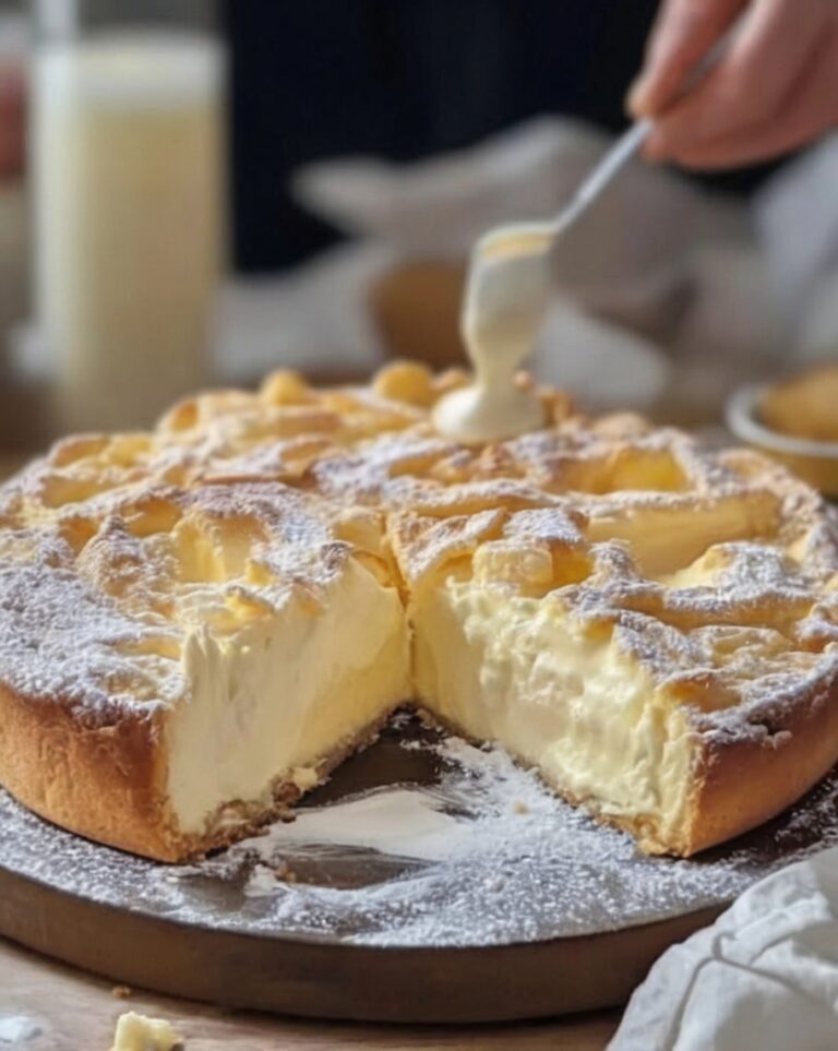 Vintage Custard Cream Almond Cake (The 15-Minute Elegant Classic)
