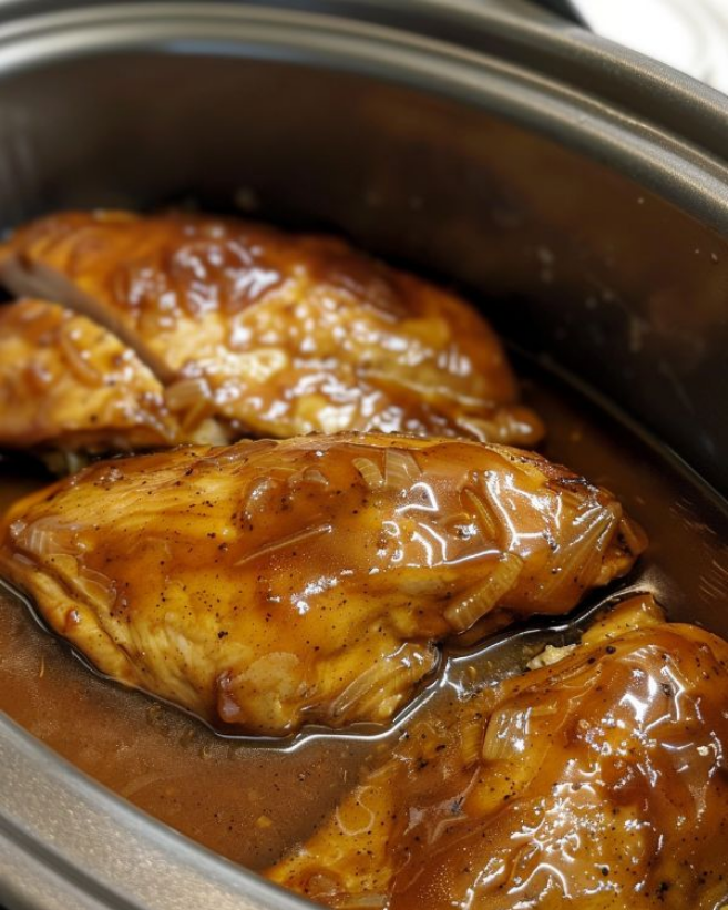 Slow Cooker 3-Ingredient Brown Sugar Italian Chicken (The Sweet & Savory Weeknight Savior)