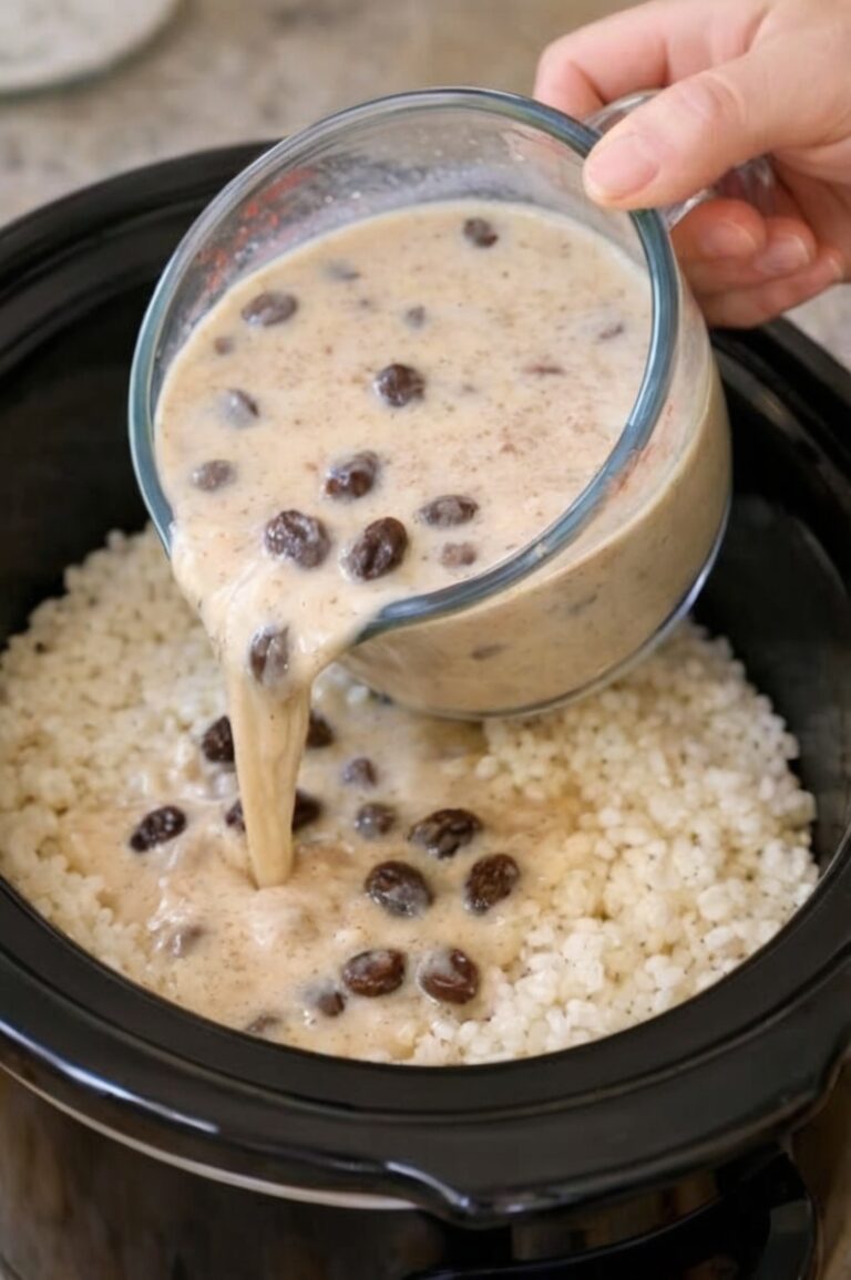 The Nostalgia of Creamy Slow Cooker Rice Pudding