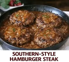Southern-Style Hamburger Steak (Classic Comfort Food)