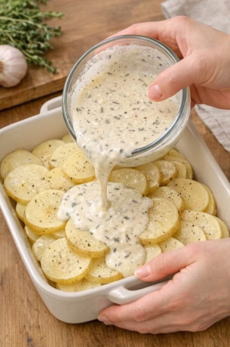 The Alabaster Crust: Creamy Parmesan Oven-Baked Potatoes
