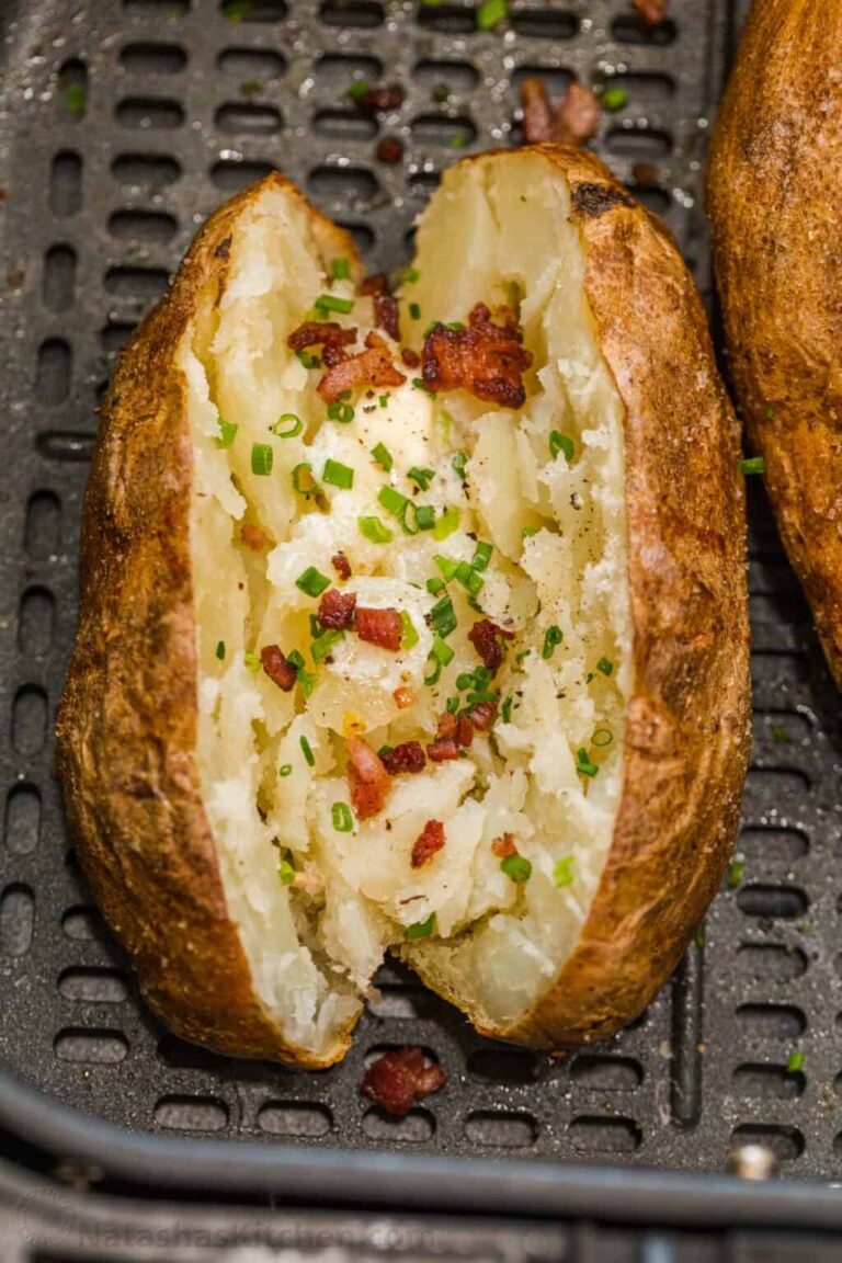 Air Fryer Baked Potatoes