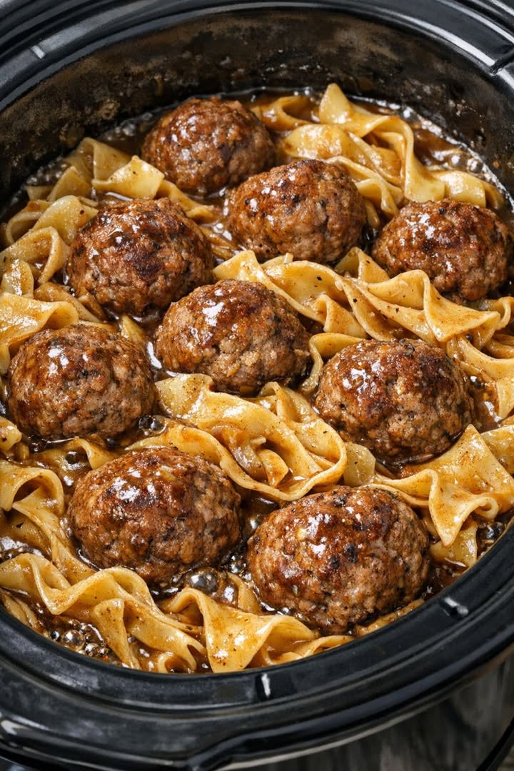 Amish Meatball Noodles: A Comforting Homestyle Classic