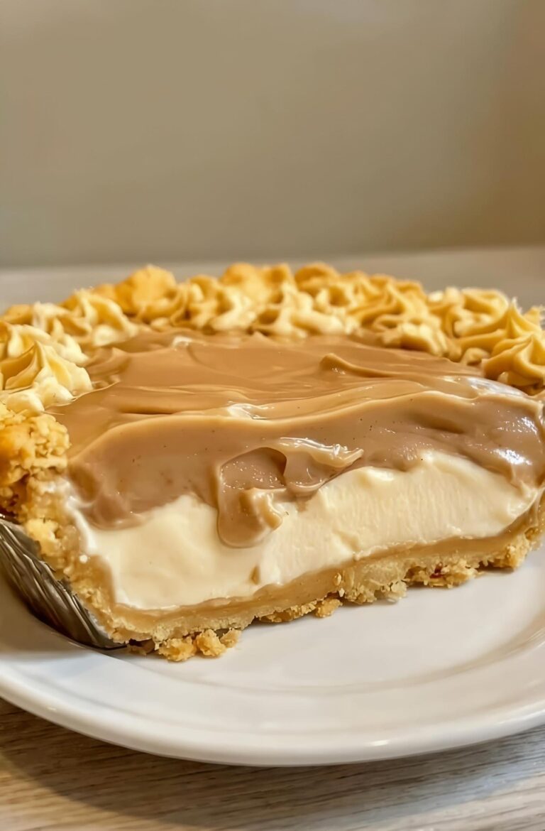 Creamy Caramel Custard Pie
