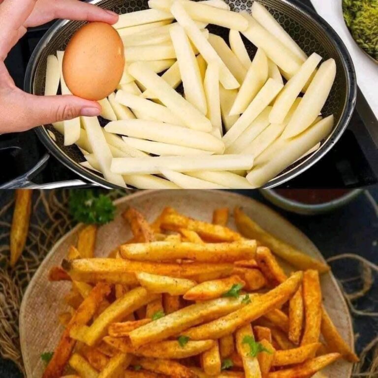 Crispy Egg-Battered French Fries