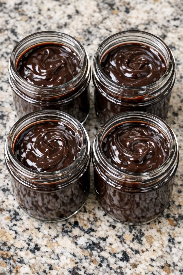 Grandma Susie’s 4-Ingredient Slow Cooker Hot Fudge – Liquid Gold in a Jar