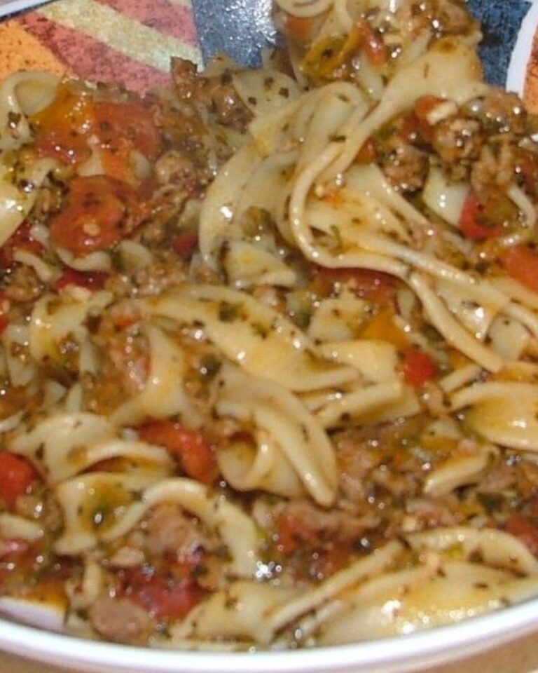 Italian Drunken Noodles