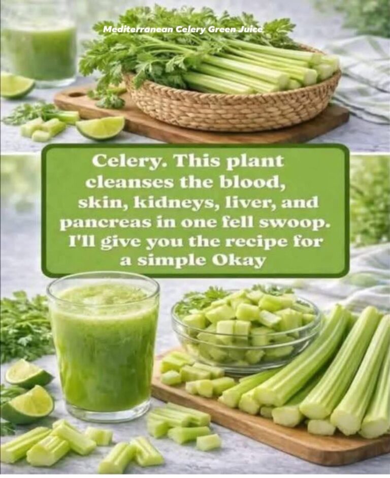 Mediterranean Celery Green Juice