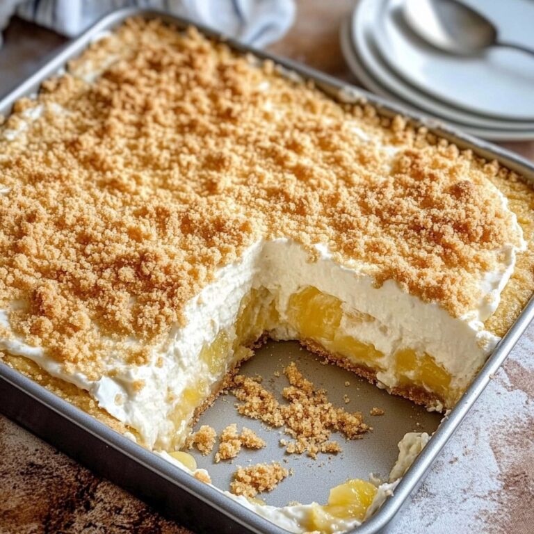 Pineapple Dream Dessert — Light, Creamy & Almost No-Bake
