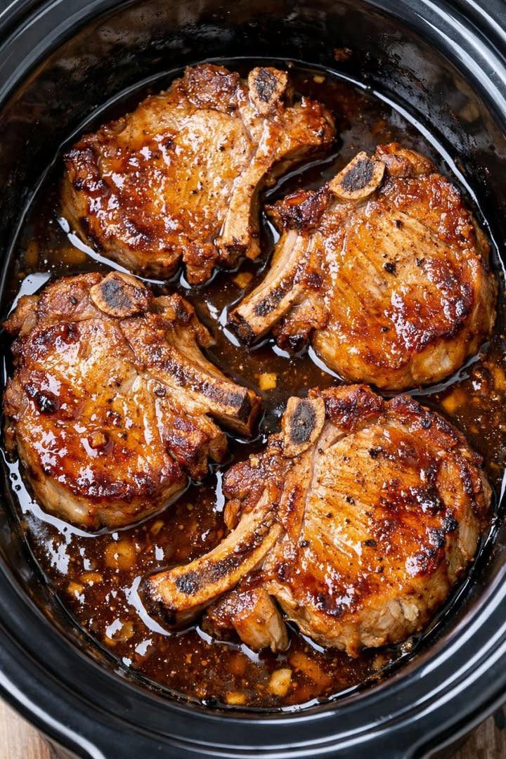 Slow Cooker 3-Ingredient Brown Ale Pork Chops: Simple, Tender, and Flavorful
