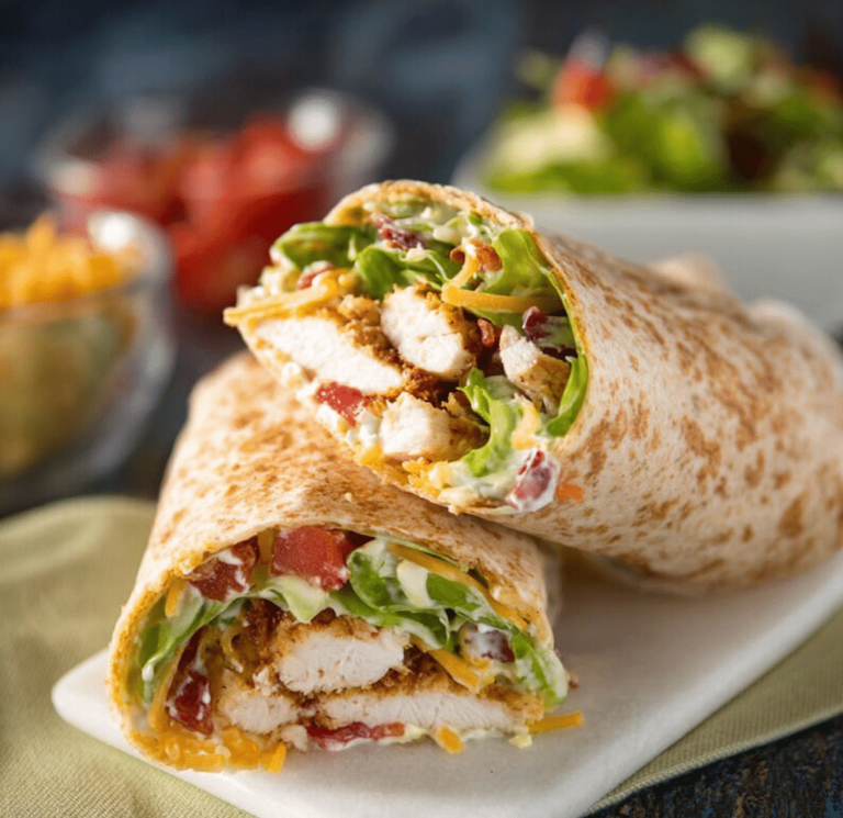 Crunchy Southwestern Chicken Wrap