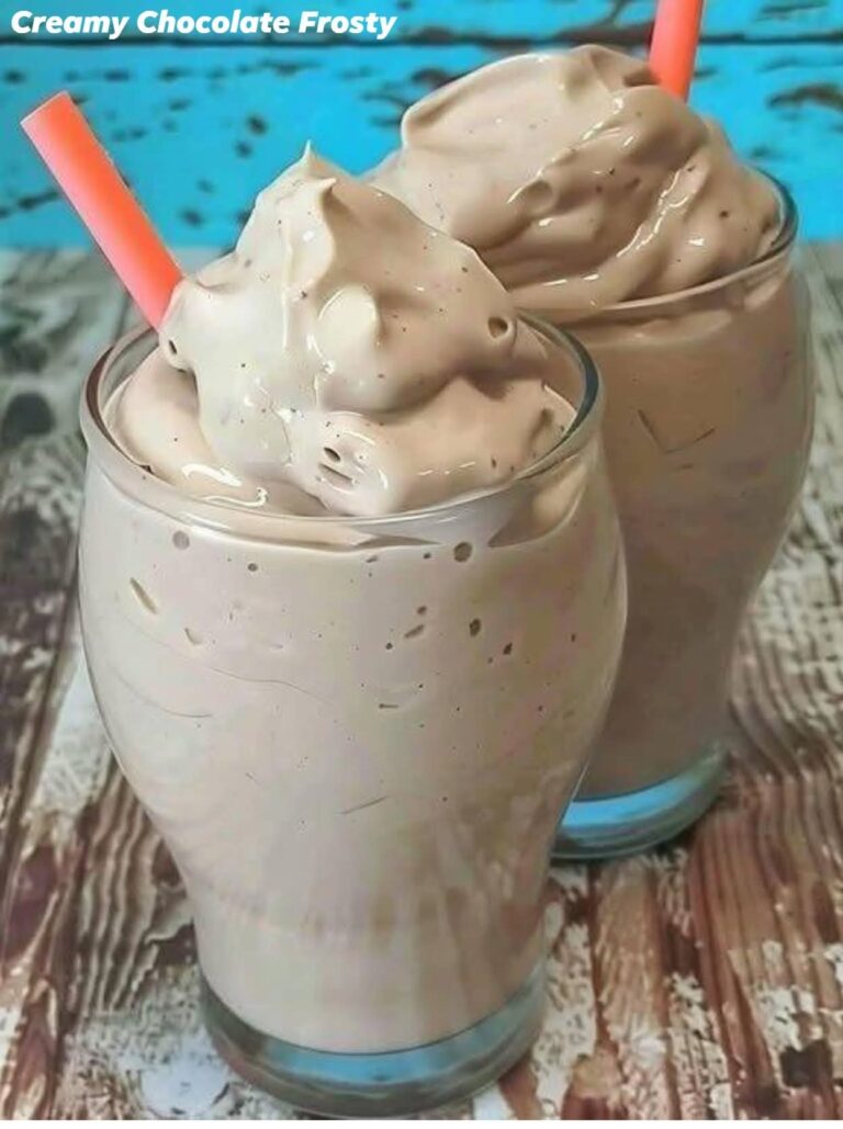 Creamy Chocolate Frosty