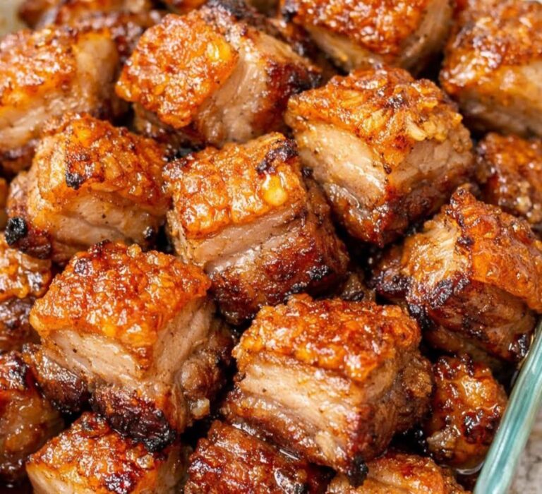 Crispy Garlic Beef Bites