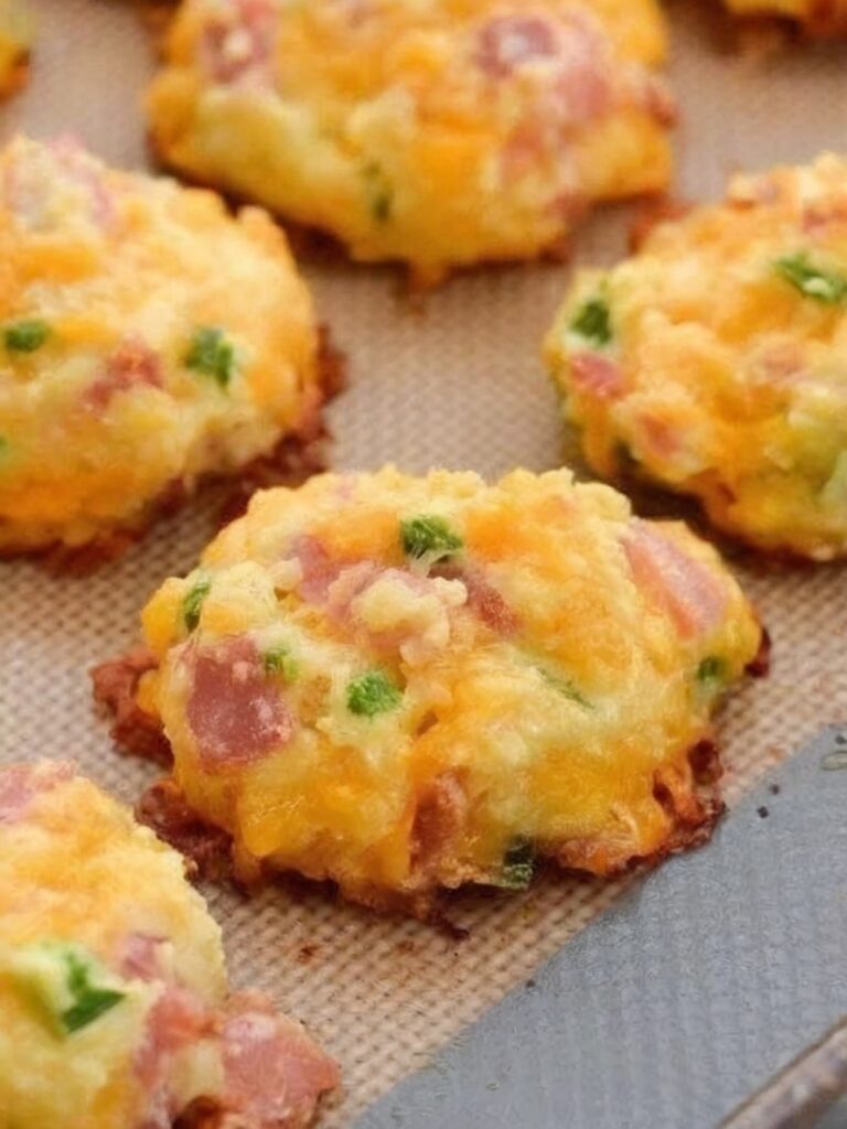 Keto Ham, Cheddar & Jalapeño Bites