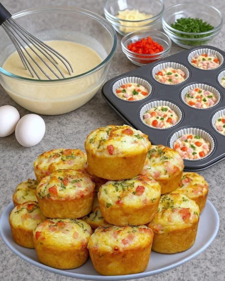 4-Ingredient Vegetable Omelet Muffins for Kids