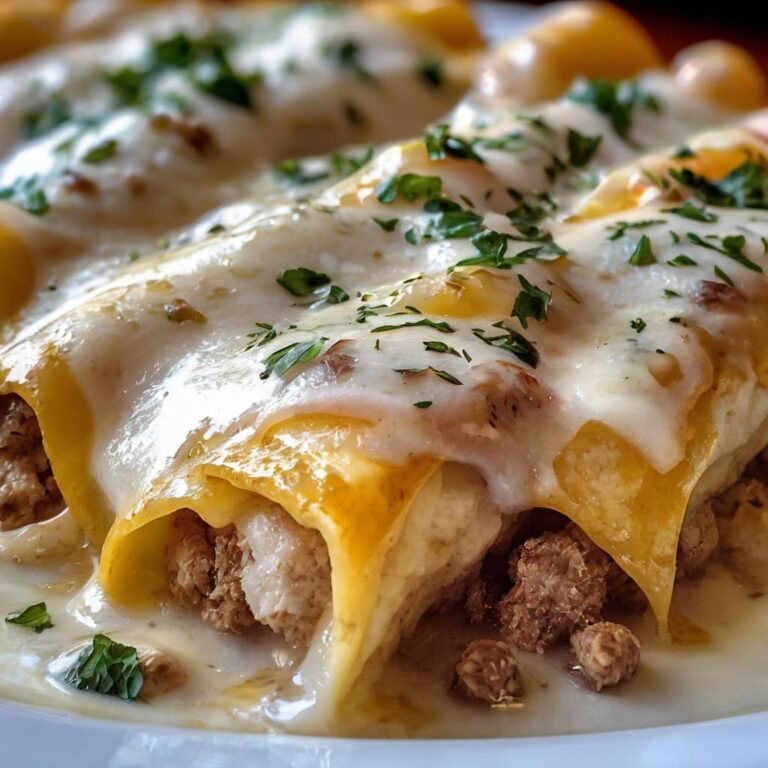 Southern Breakfast Enchiladas with Sausage Gravy